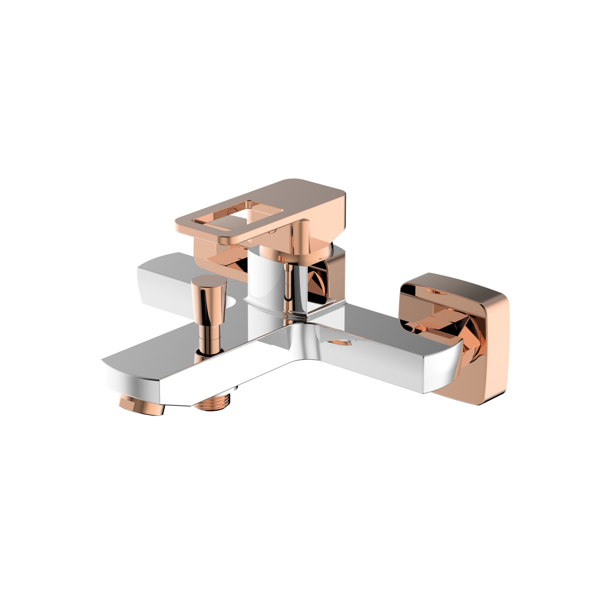 Salvo Plus Colours - Banyo Bataryası Krom-Rose Gold