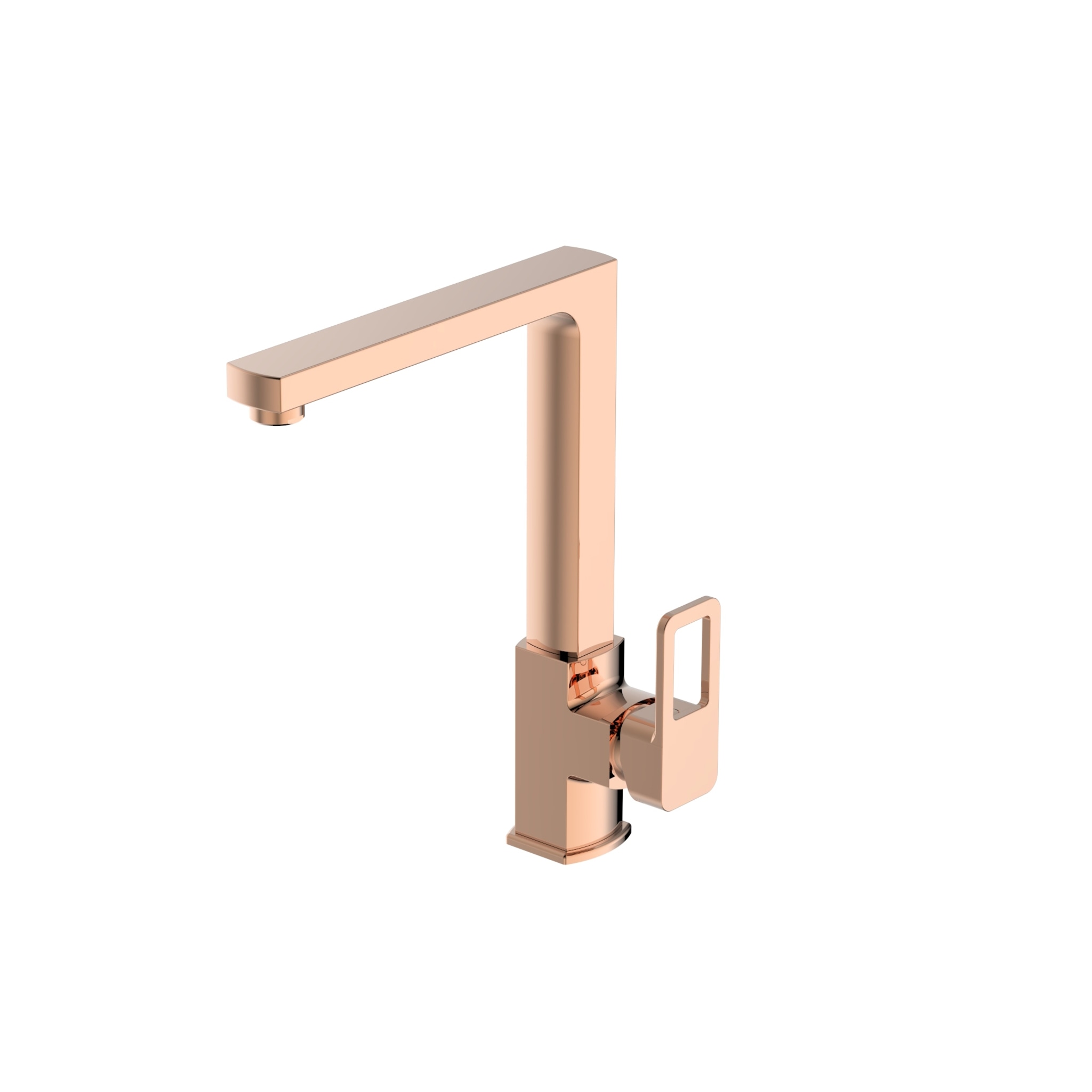 Salvo Plus Colours - Döküm Çıkış Uçlu Eviye Bataryası Rose Gold