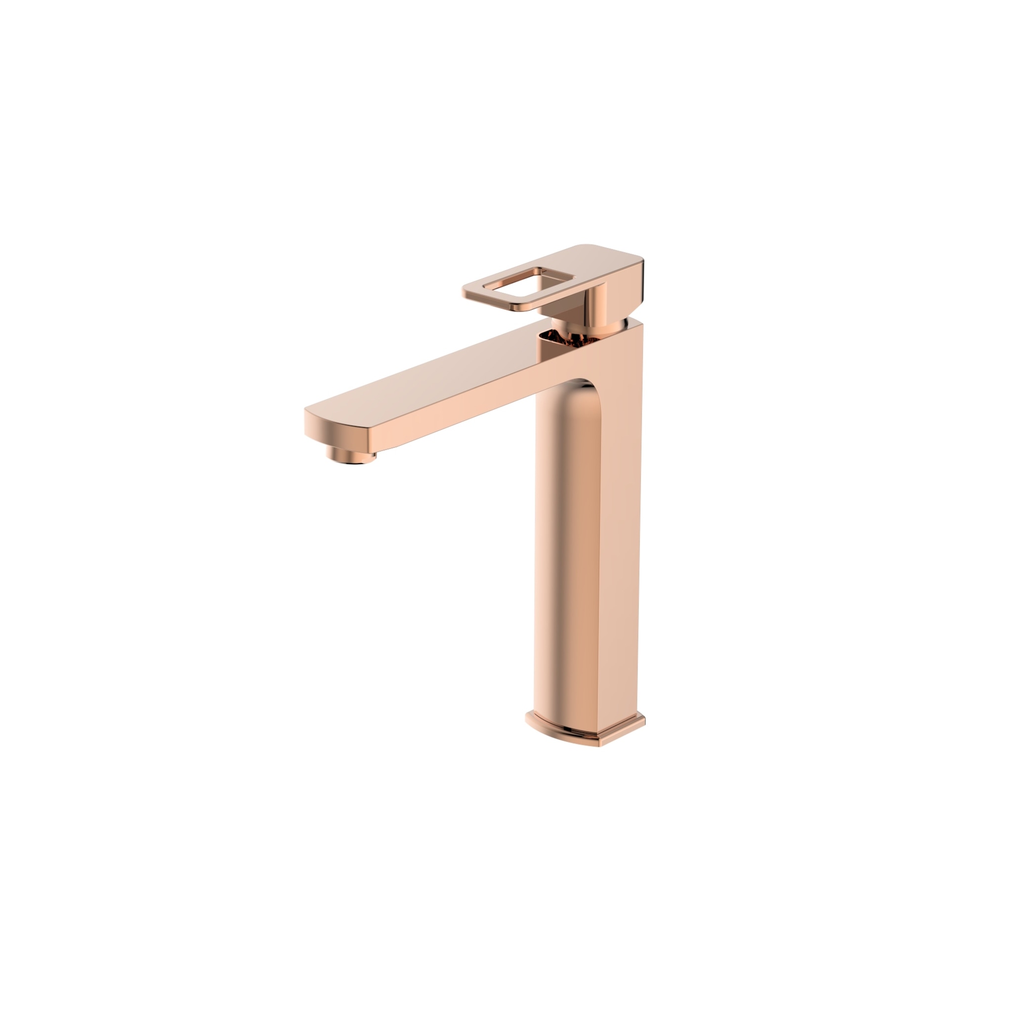 Salvo Plus Colours - Orta Boy Yüksek Tip Lavabo Bataryası Rose Gold