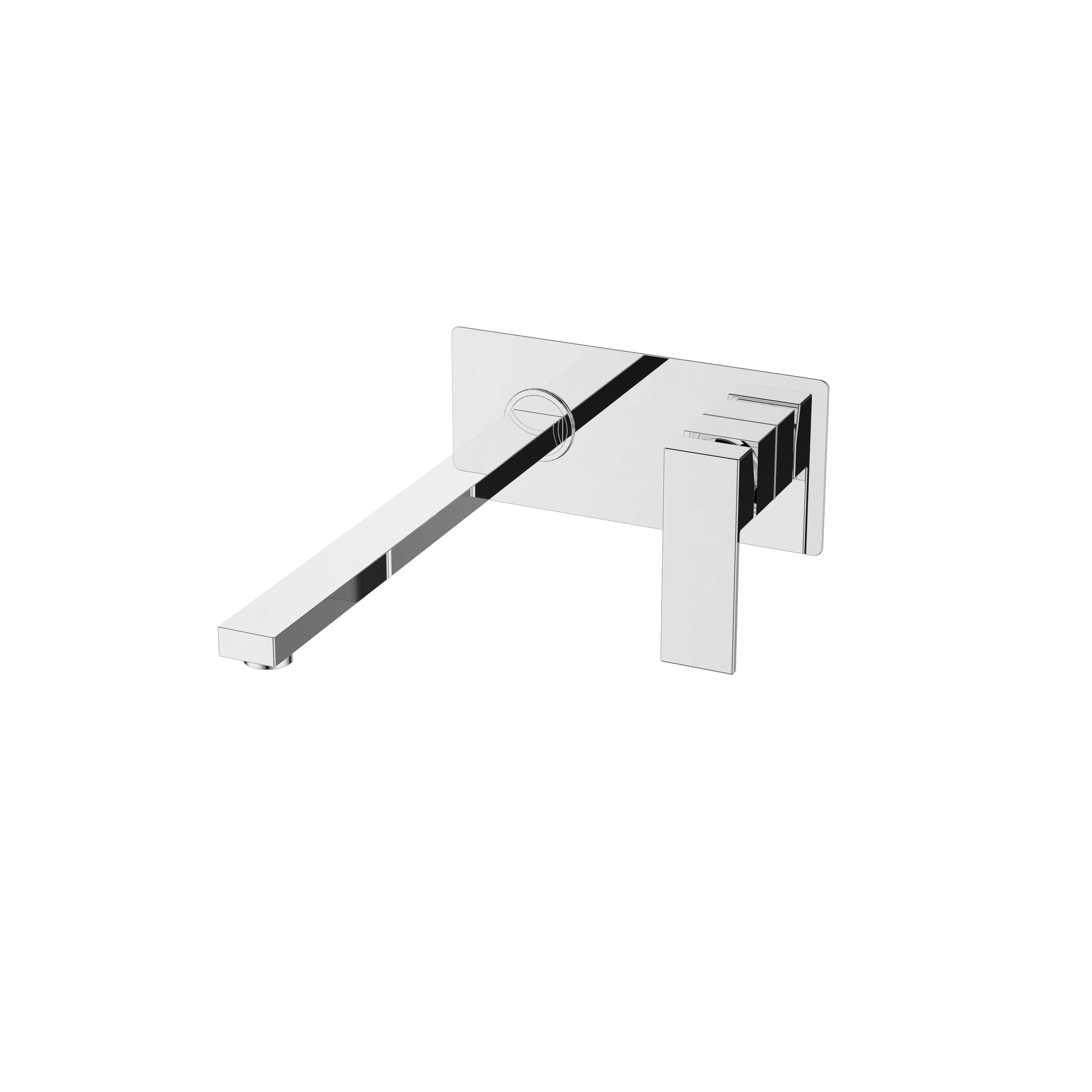 Ankastre Lavabo Bataryası - Square Sıva Üstü Parça
