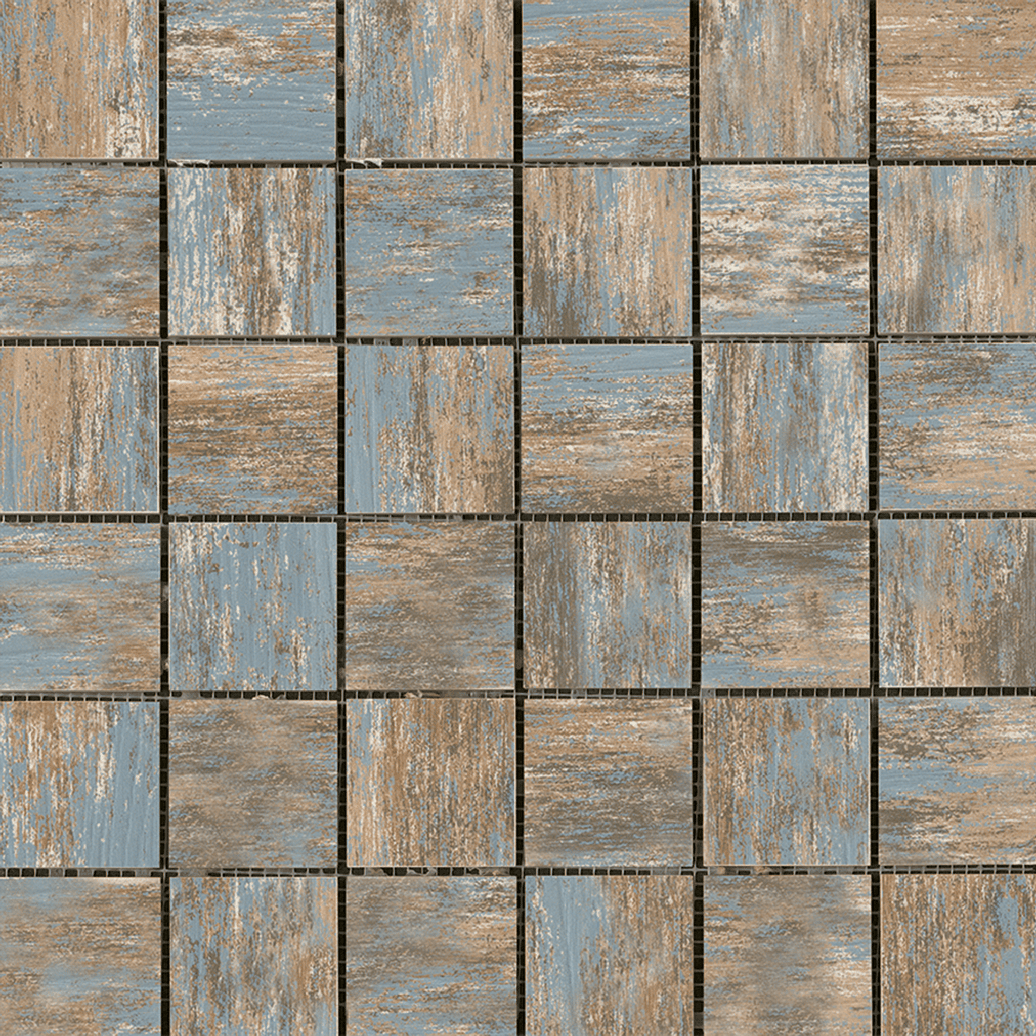 Picasso Blue Mosaic