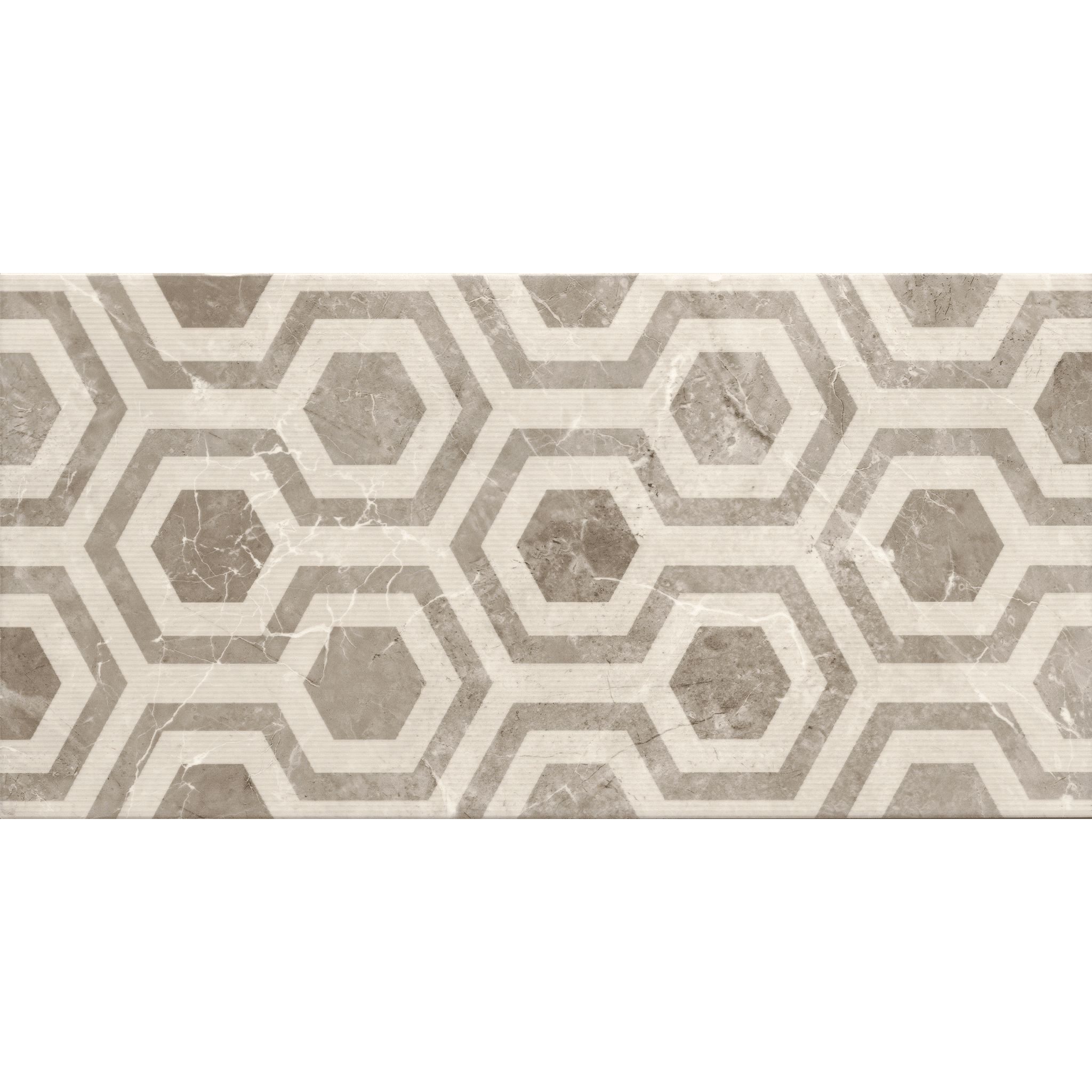 İmperial Gri Hexagon Dekofon
