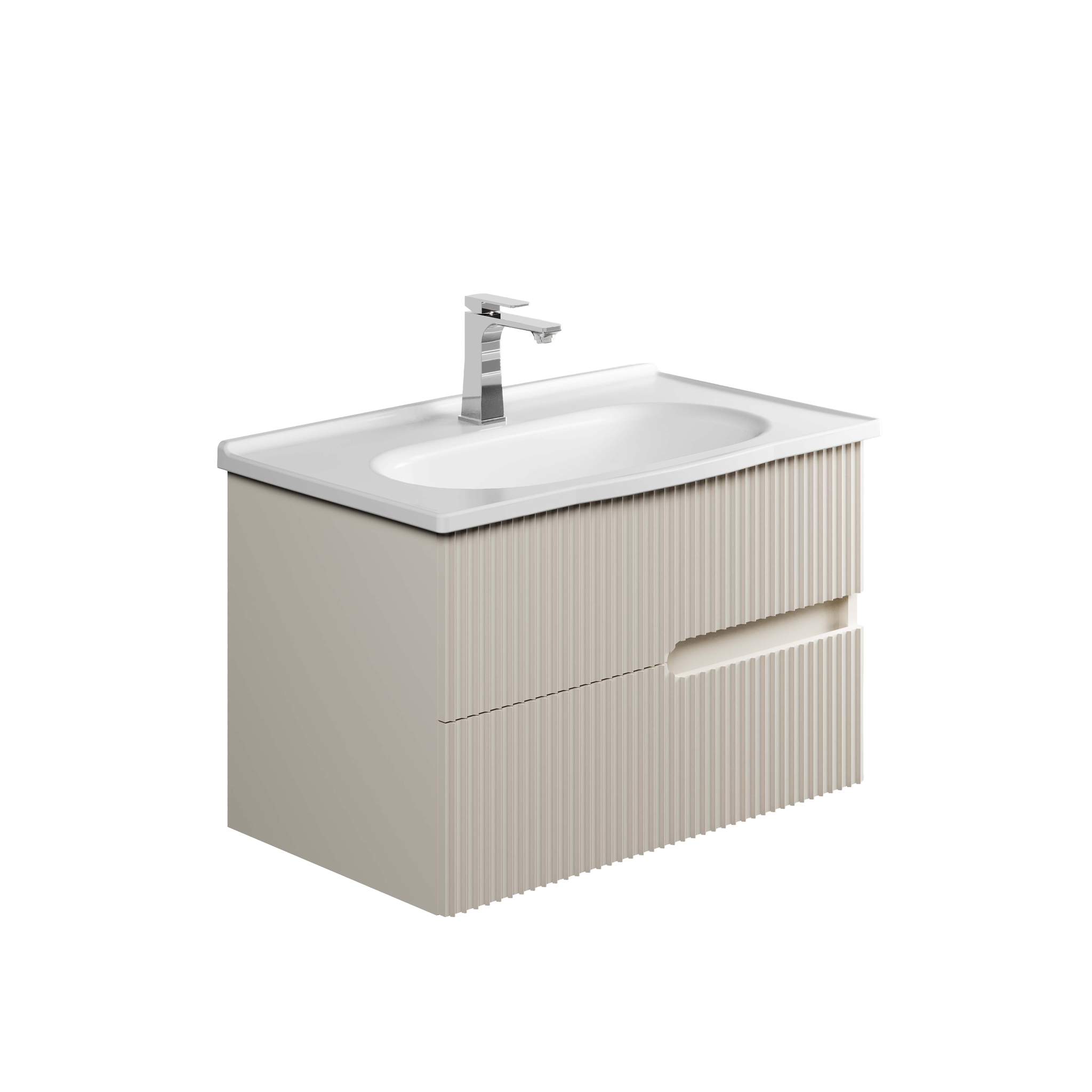 Alvea Banyo Mobilyası Alt Modül Tablasız 80 cm