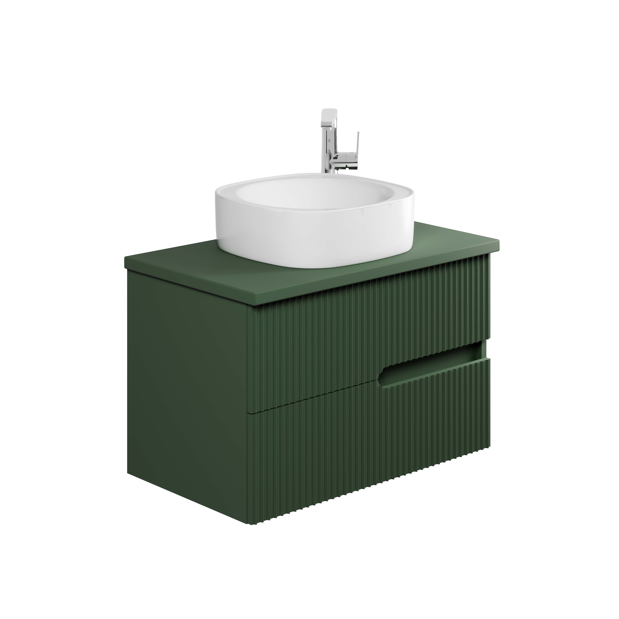 Alvea Banyo Mobilyası Alt Modül Tablalı 80 cm