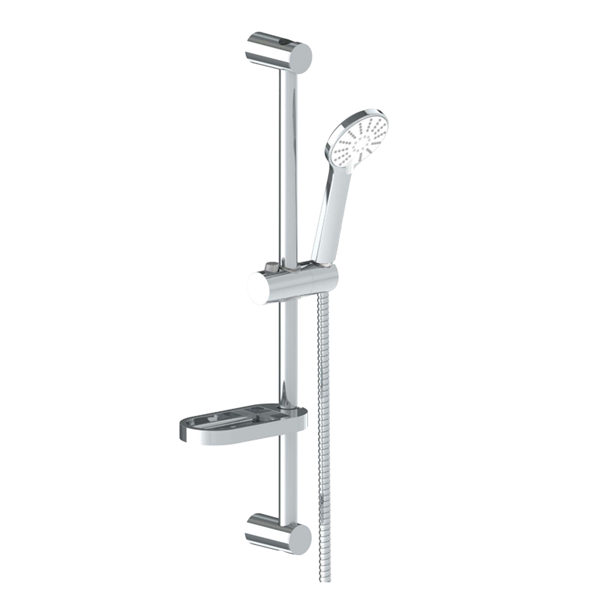 Unique Round Hareketli Ø85 mm El Duşu Seti 3F