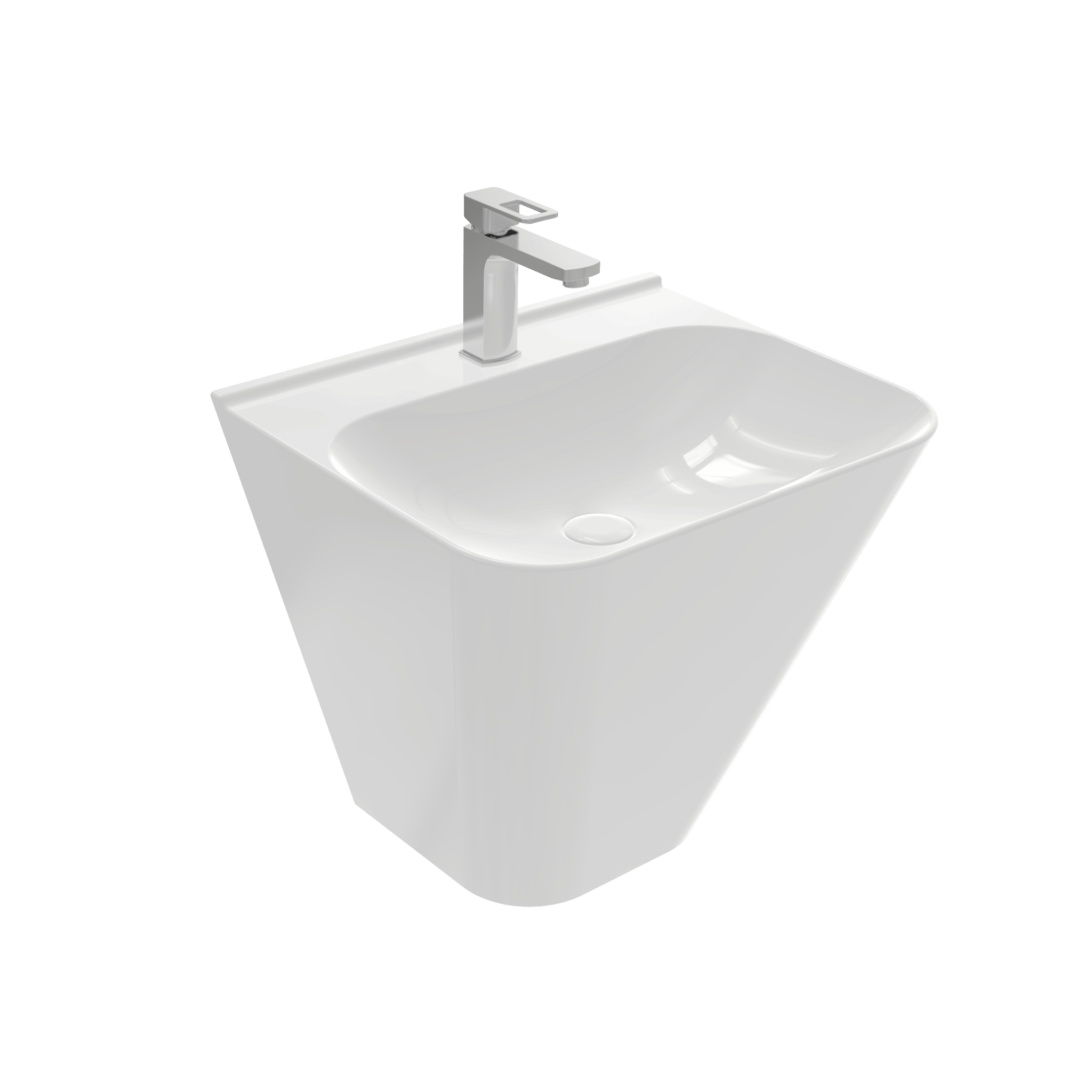 Dante - Monoblok Lavabo Tek Delikli