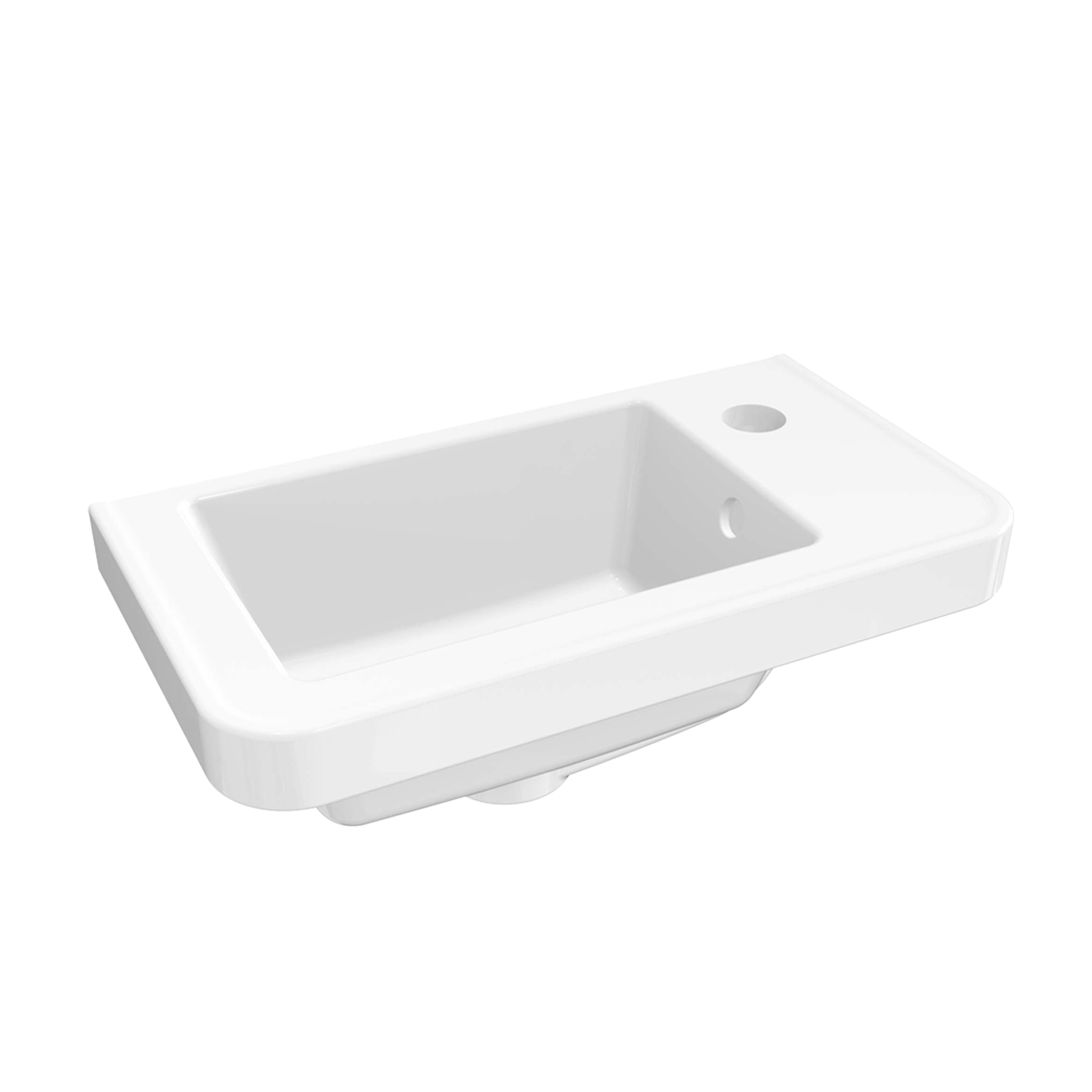 Kasara Mobilya Uyumlu Lavabo (Sağdan)