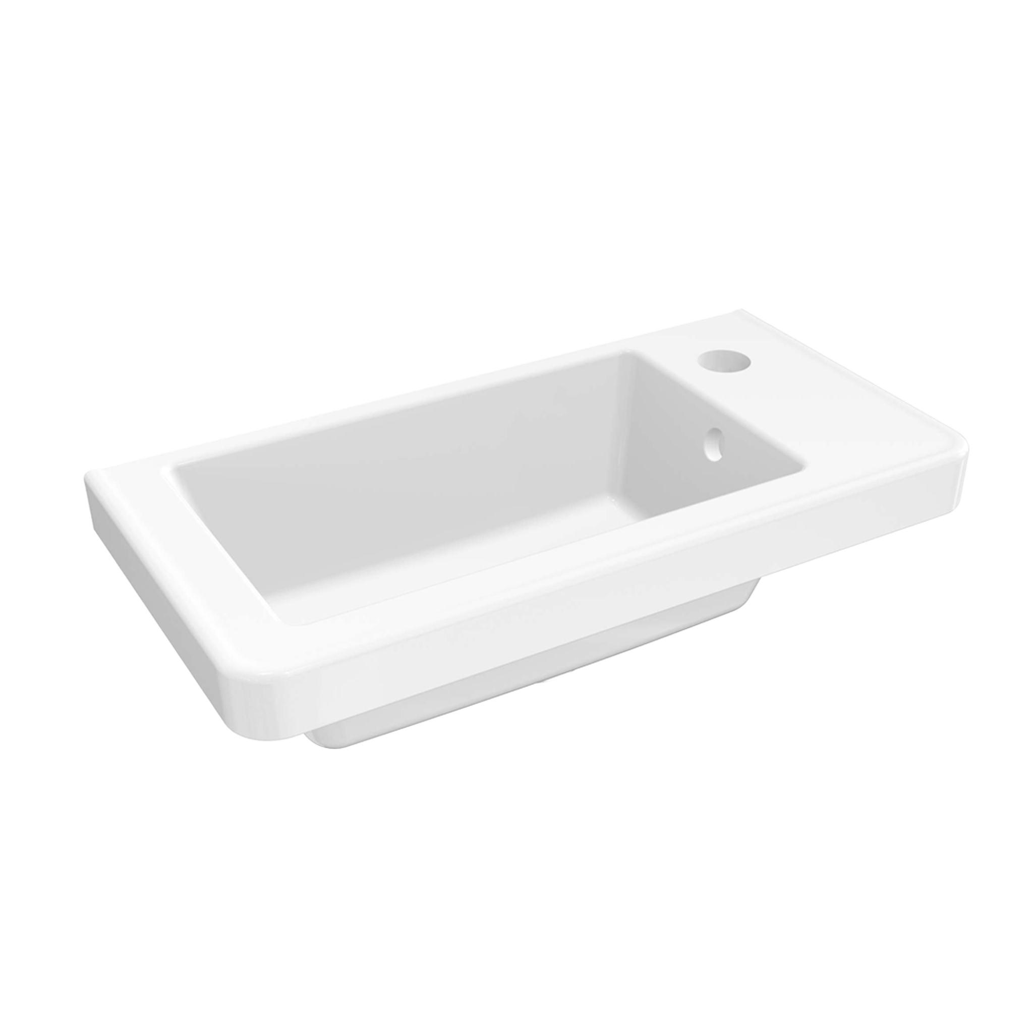 Kasara Mobilya Uyumlu Lavabo (Sağdan)
