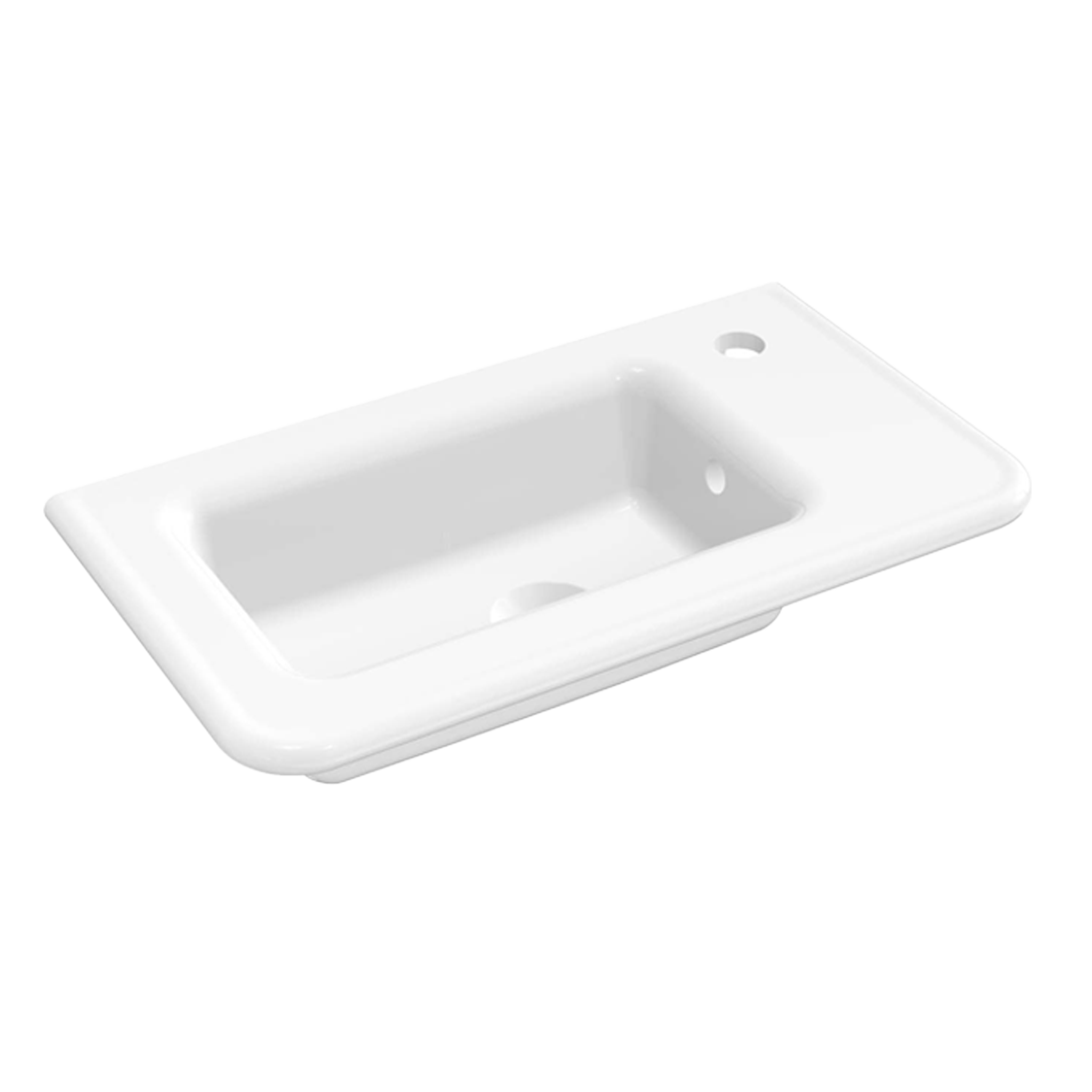 Kasara Mobilya Uyumlu Lavabo (Sağdan)