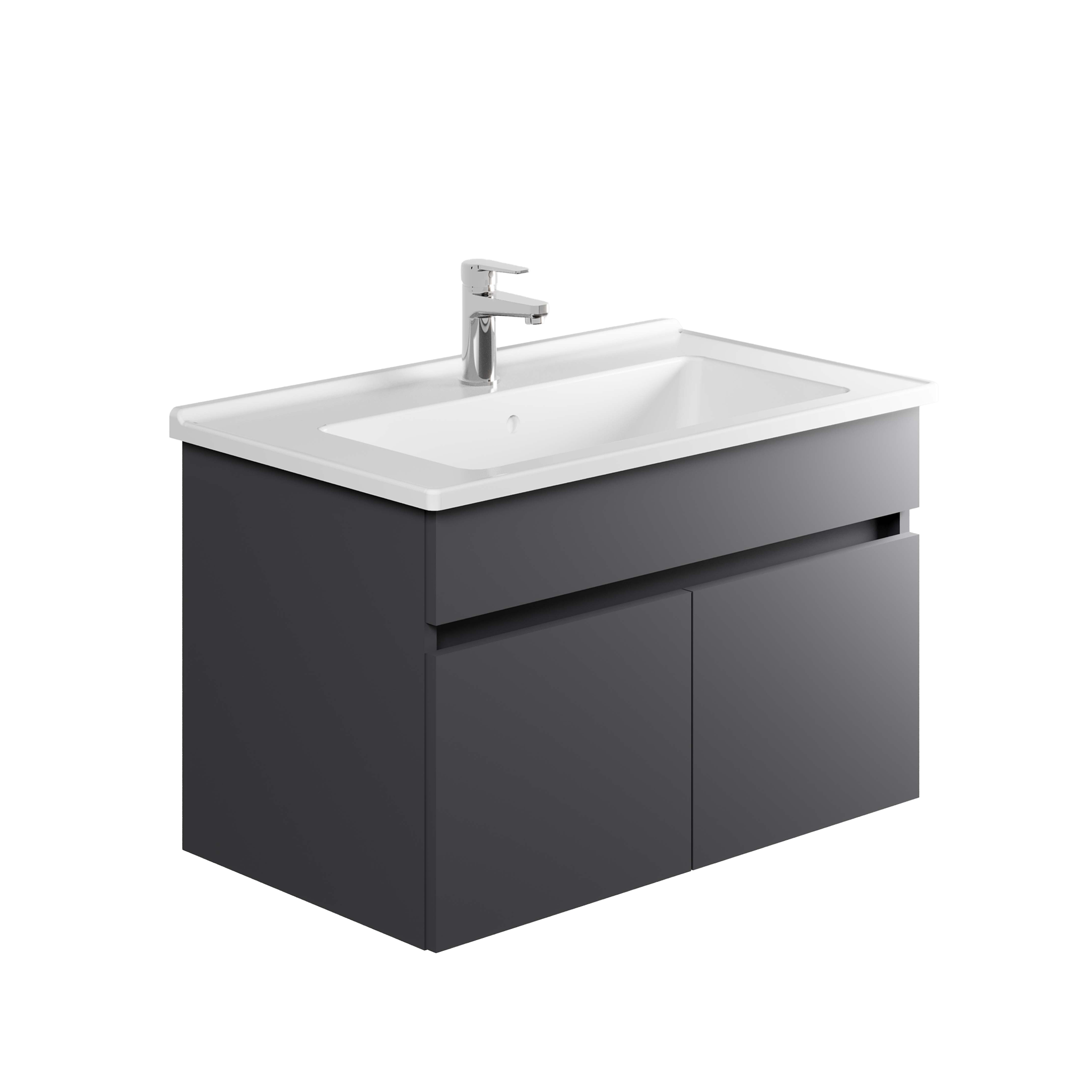 Luvia Banyo Mobilyası Alt Modül 80 cm Tablasız