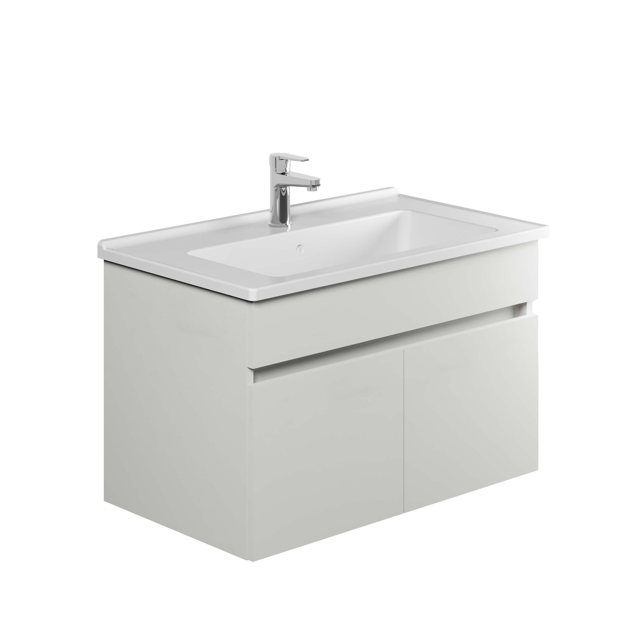 Luvia Banyo Mobilyası Alt Modül 80 cm Tablasız