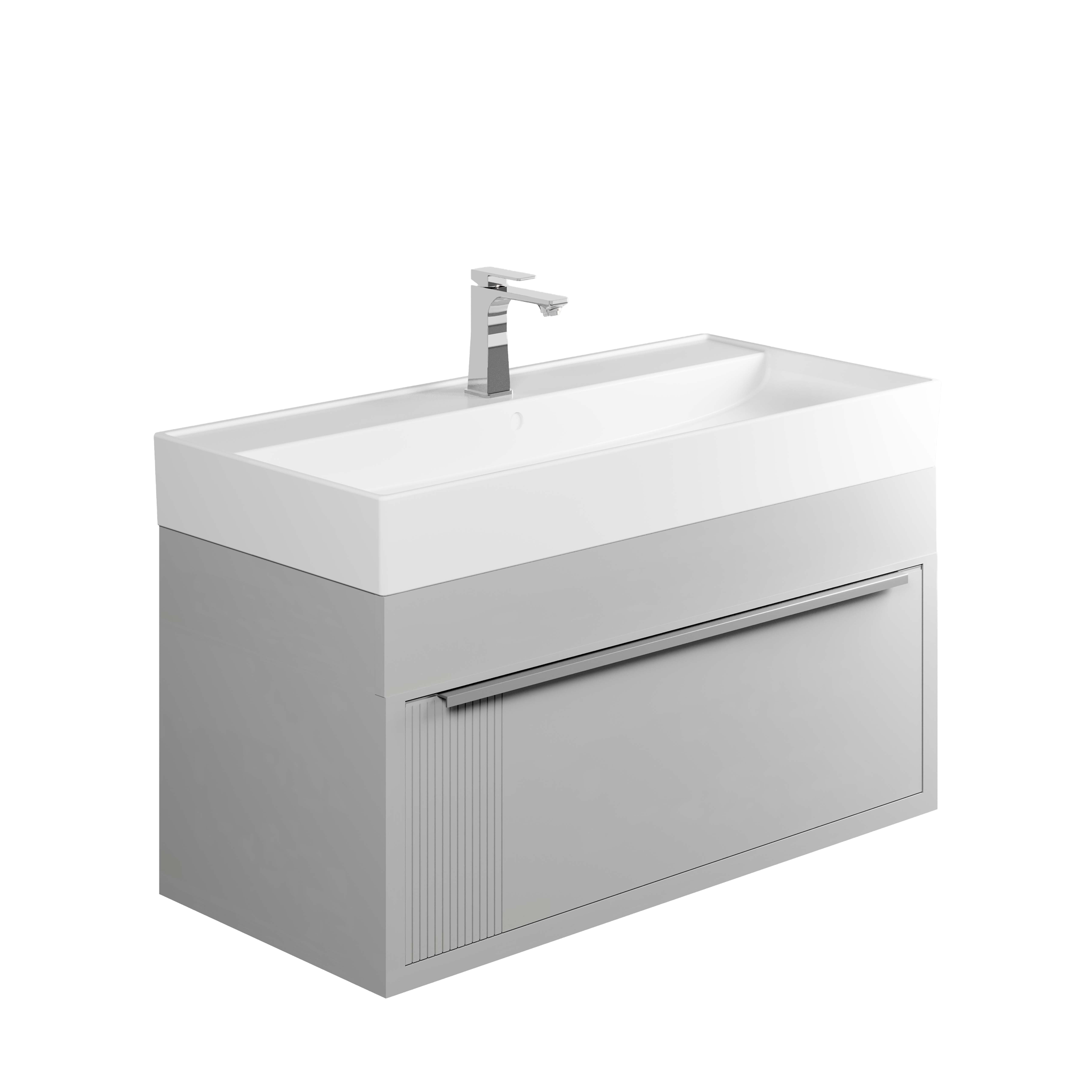 Matisse Banyo Mobilyası Alt Modül Membran 100 cm Tablasız