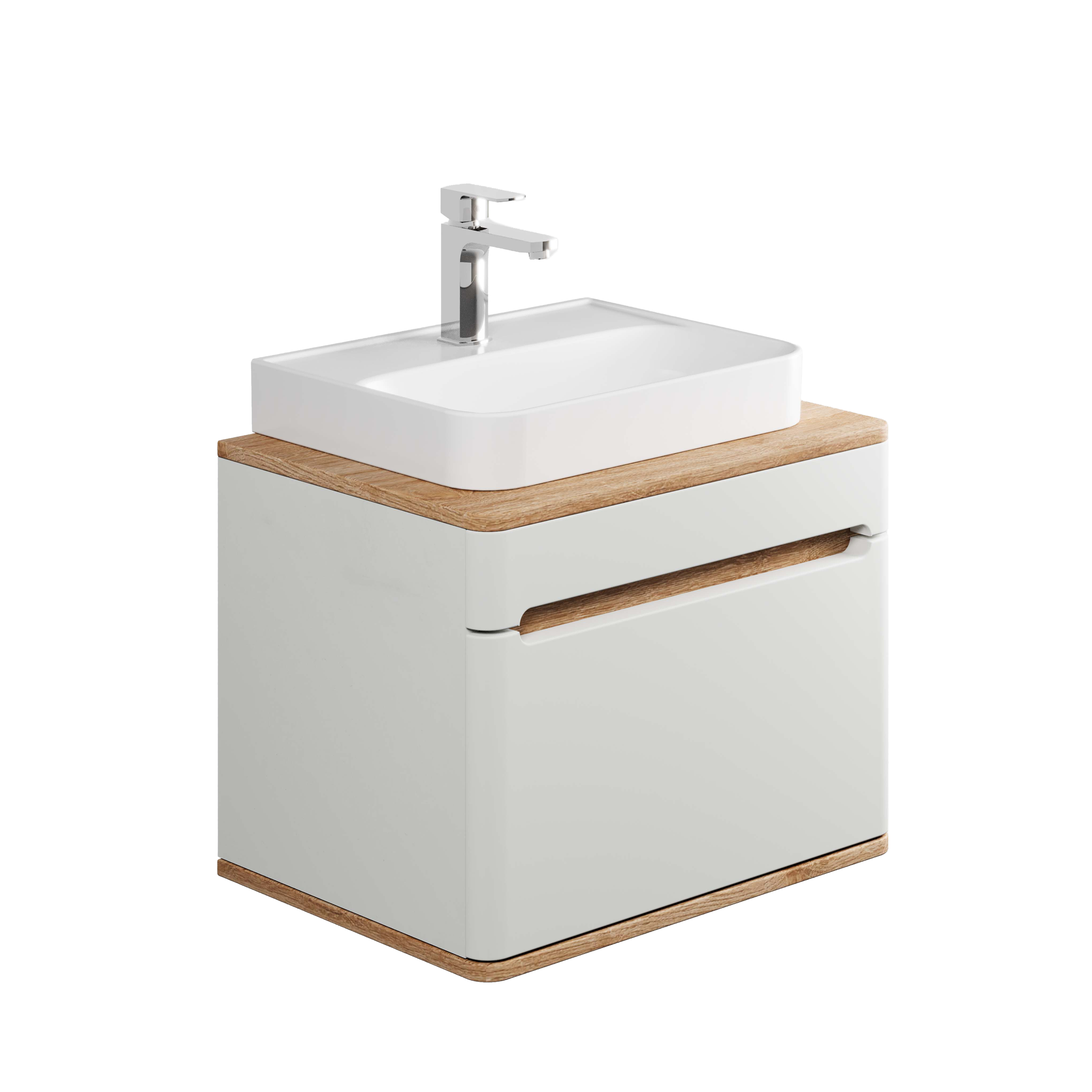 Ronin Banyo Mobilyası Alt Modül 60 cm Tablalı