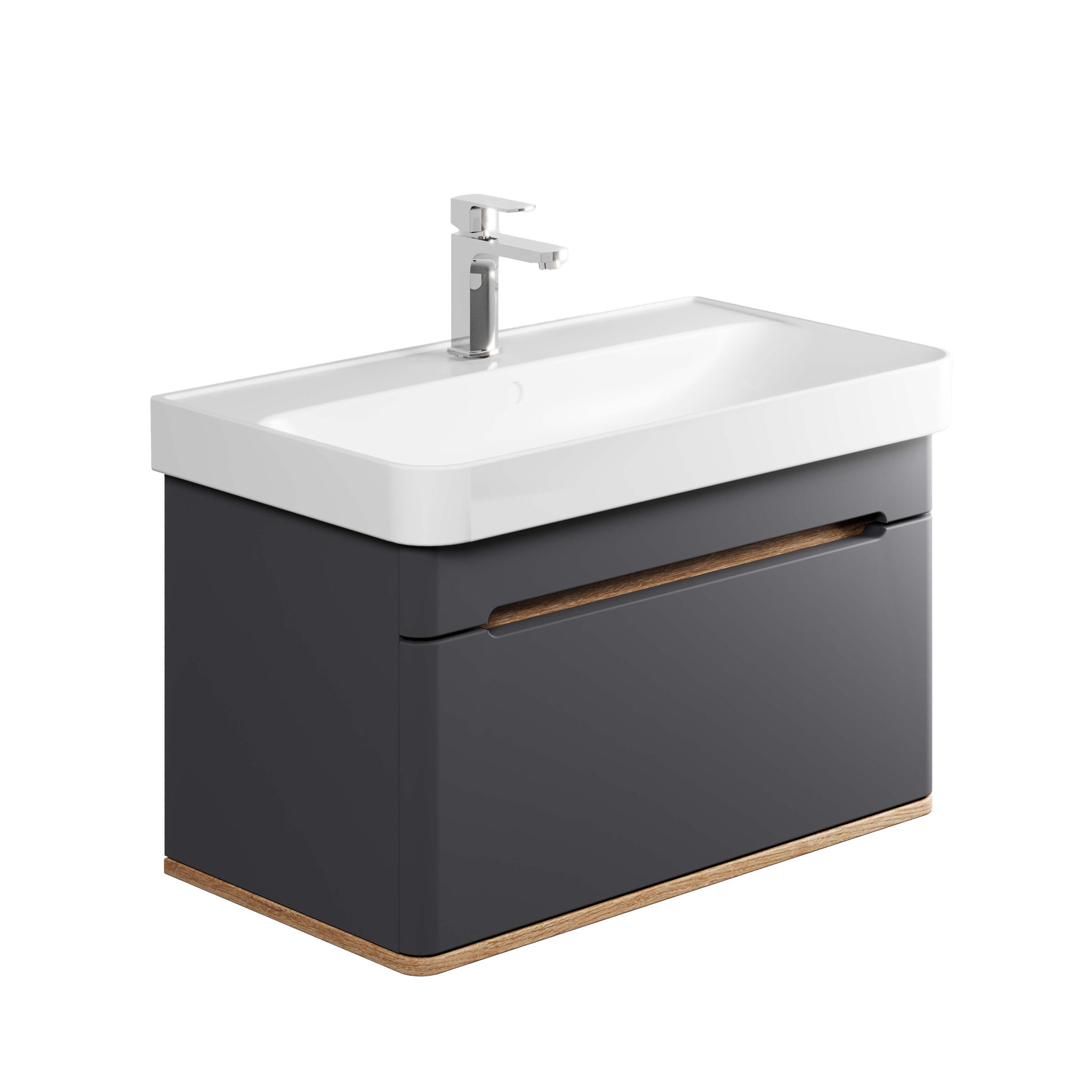 Ronin Banyo Mobilyası Alt Modül 80 cm Tablasız