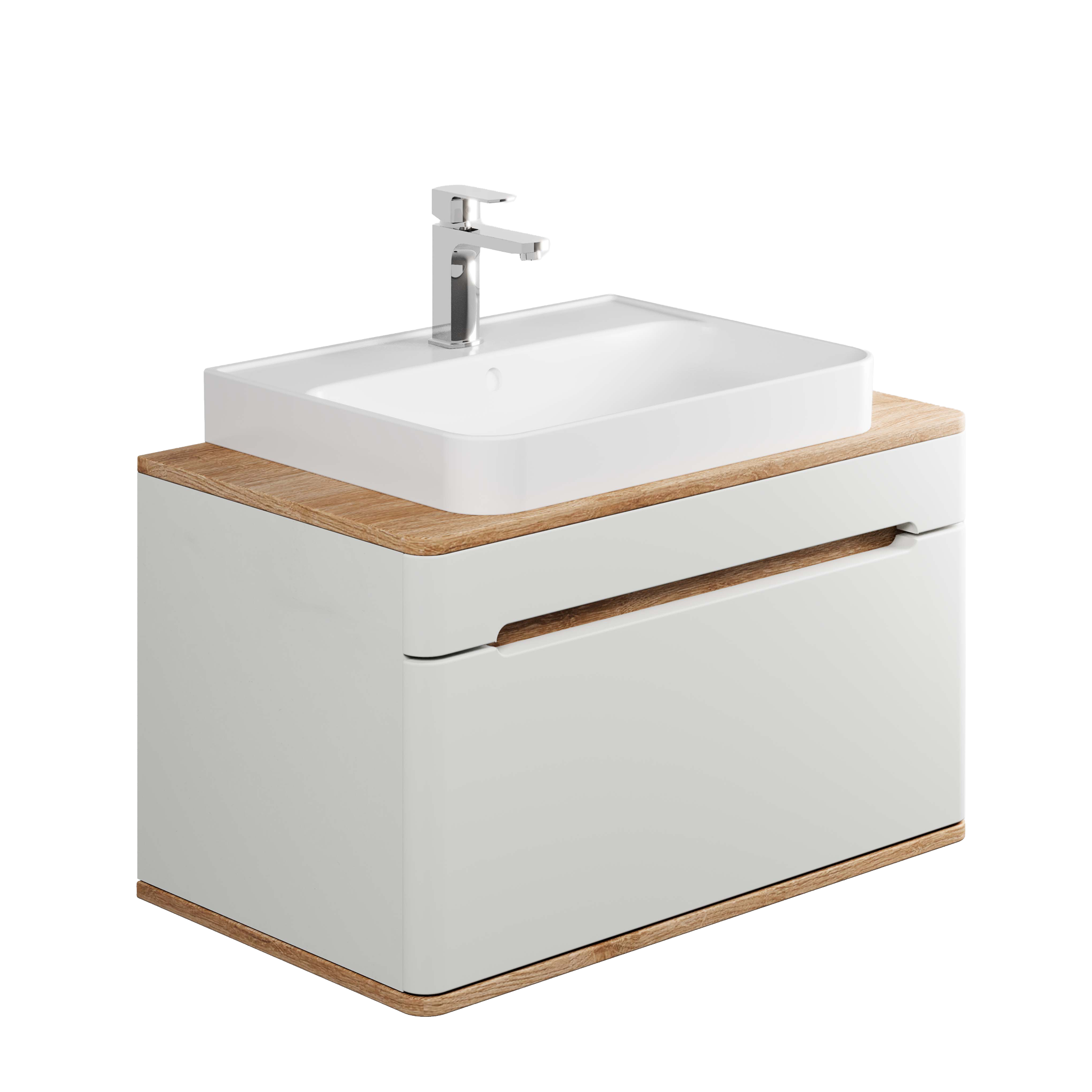 Ronin Banyo Mobilyası Alt Modül 80 cm Tablalı