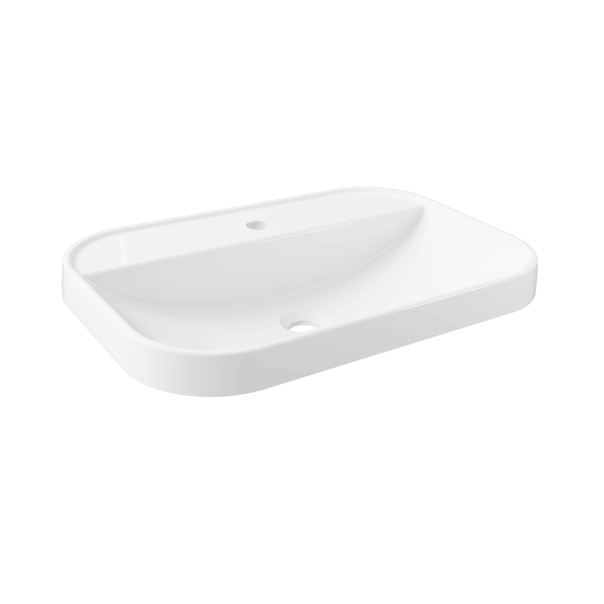 Solid - Gövde Üstü Gömme Lavabo Tek Delikli