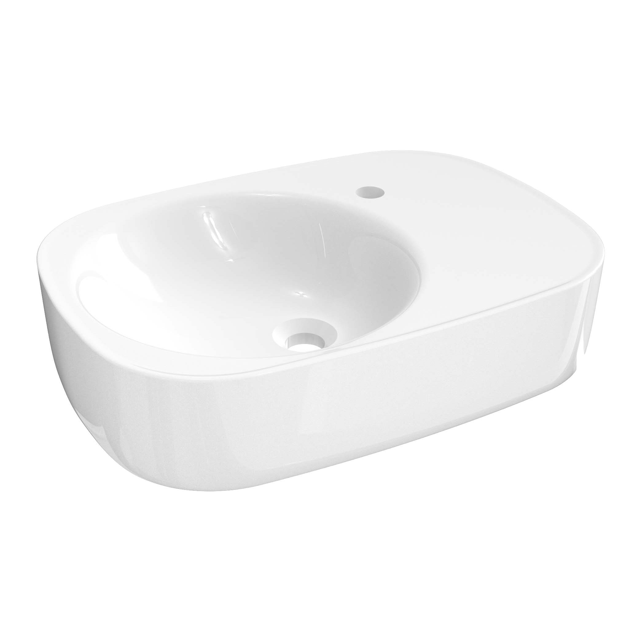 SQ Tezgah Üstü Lavabo (Sağdan)